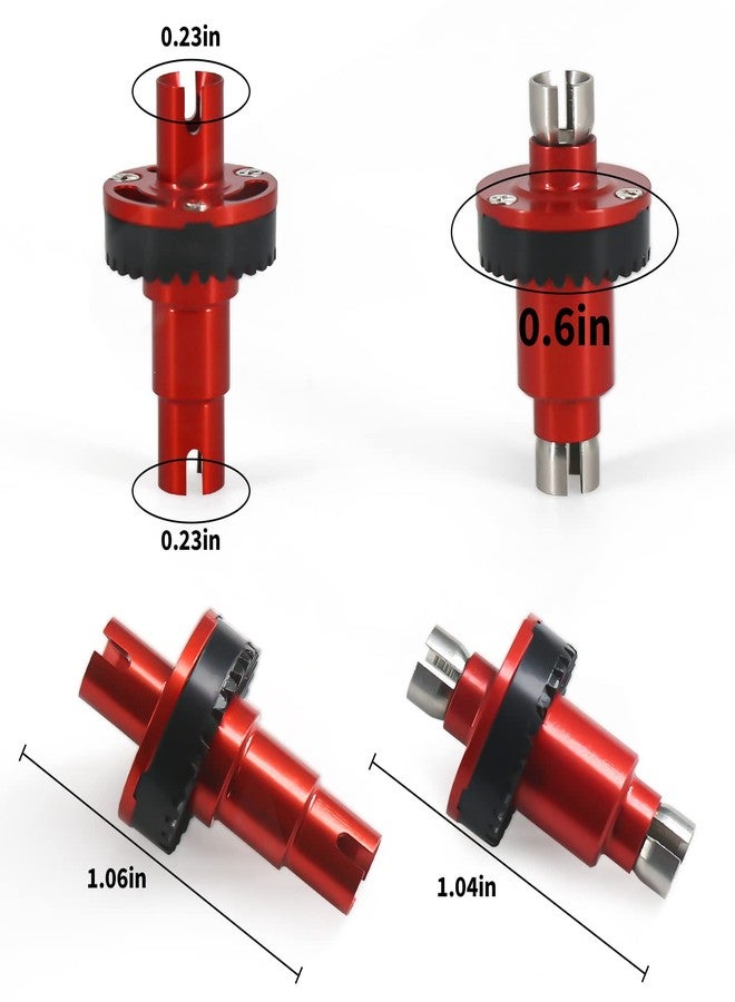 Abendor 2 Pcs Front One-Way&Rear Solid Axles Differential for Mini-Z AWD AMZ Mini-Q IW04 1/28 Wltoys RC Drift Car Upgrade Parts - Image 2